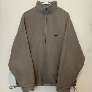 FOG Essentials Fleece Half Zip Pullover Sweater